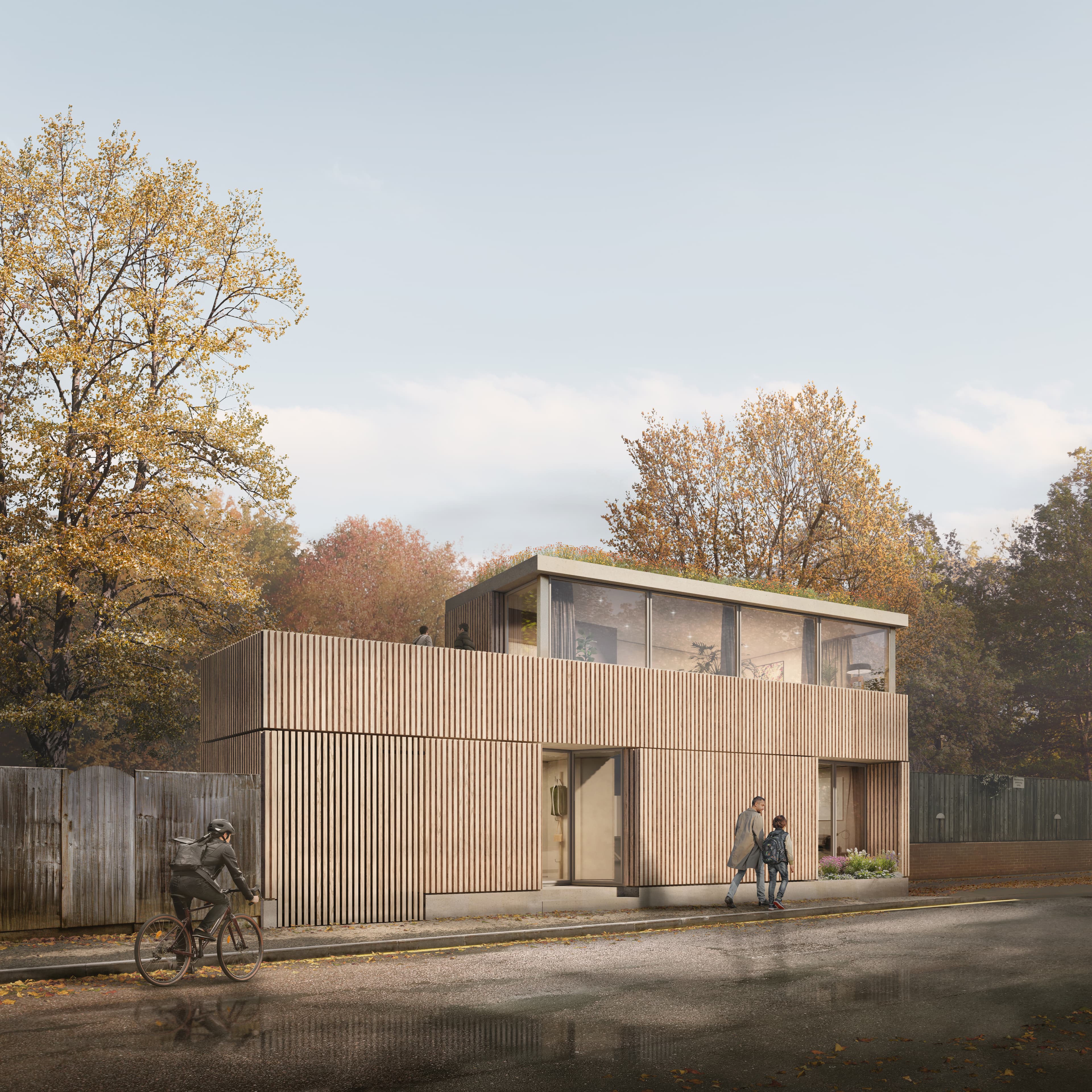 Weardale Road property development project in Weardale Road - main exterior view